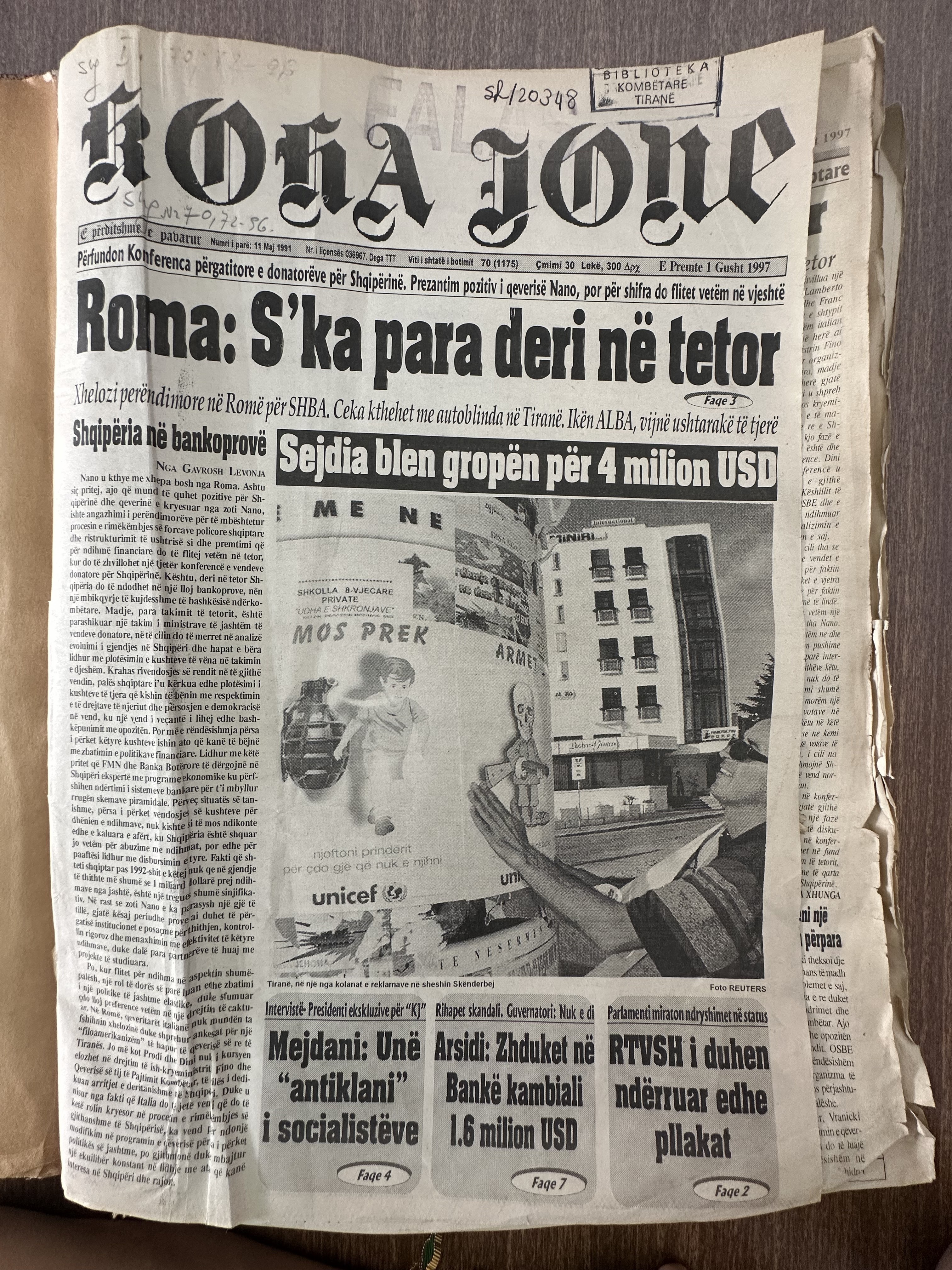 Koha Jonë 1997-08-01